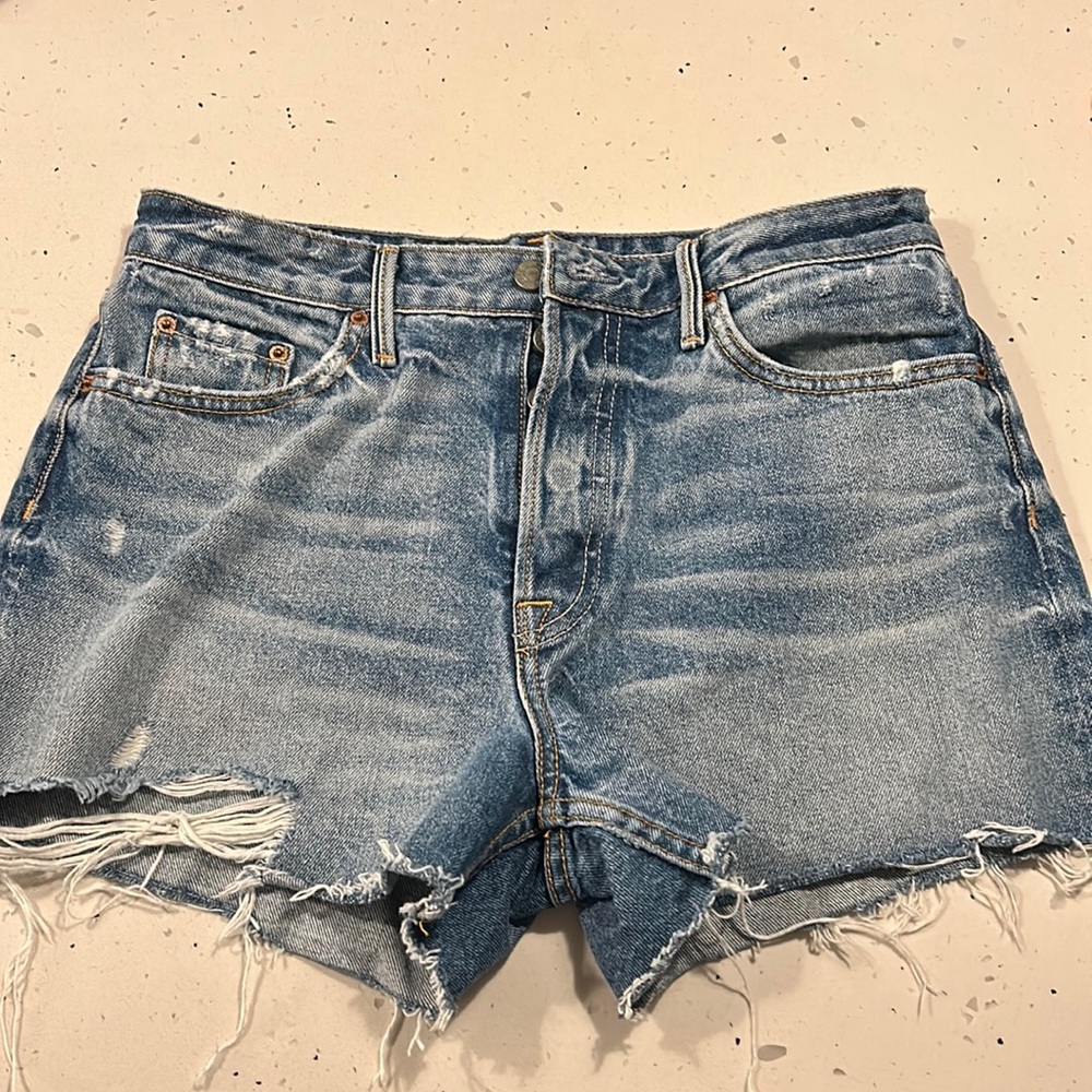 GRLFRND Helena denim shorts